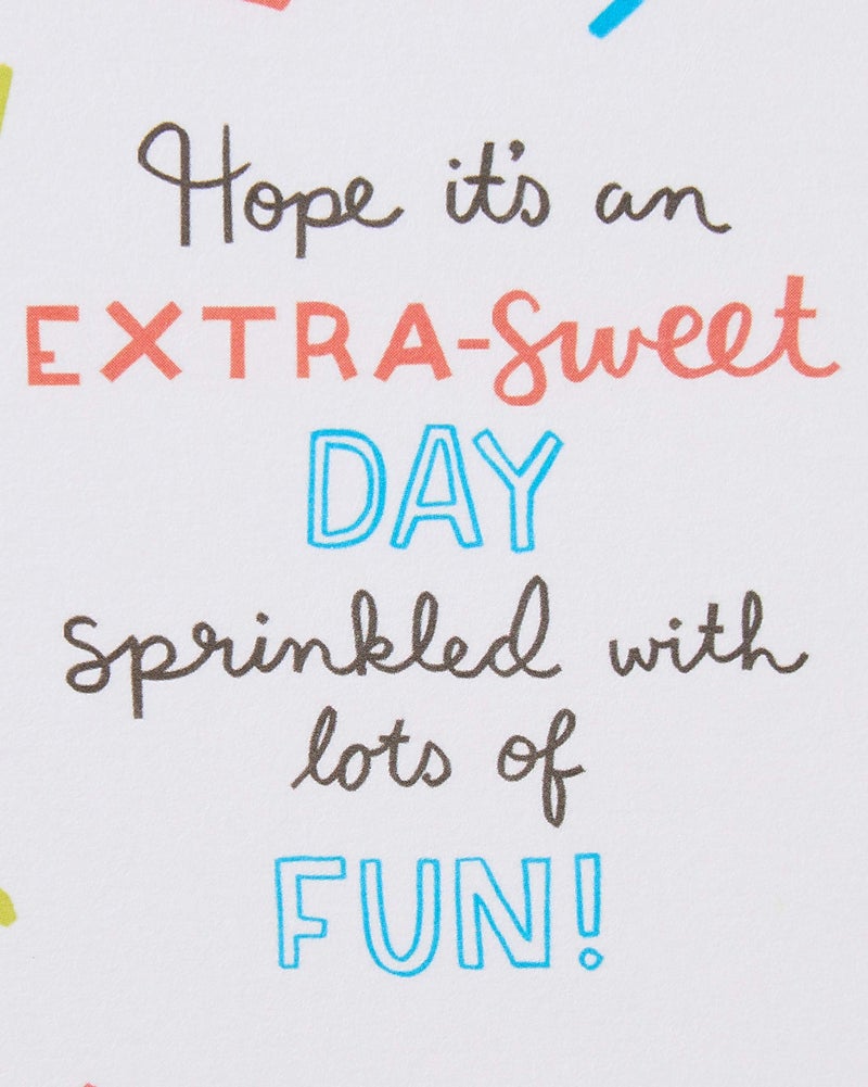 Papyrus Birthday Card (Extra-Sweet Day) - Image 3